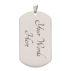 CUSTOM DOG TAG