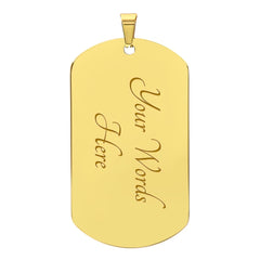 CUSTOM DOG TAG