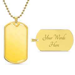 CUSTOM DOG TAG