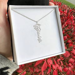 GRADUATION NAME NECKLACE