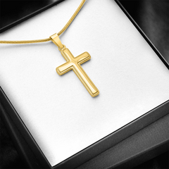 BEAUTIFUL ARTISAN CROSS NECKLACE