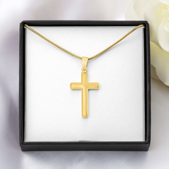 BEAUTIFUL ARTISAN CROSS NECKLACE