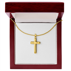 BEAUTIFUL ARTISAN CROSS NECKLACE