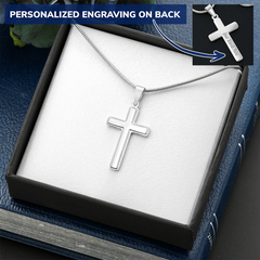 PERSONALIZED CROSS NECKLACE