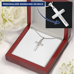 PERSONALIZED CROSS NECKLACE