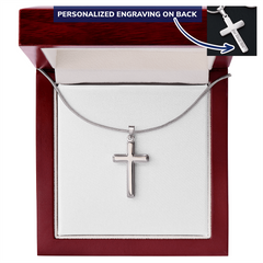 PERSONALIZED CROSS NECKLACE