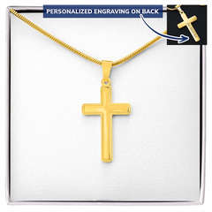 PERSONALIZED CROSS NECKLACE