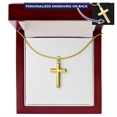 PERSONALIZED CROSS NECKLACE