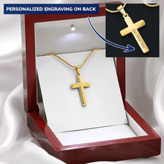 PERSONALIZED CROSS NECKLACE